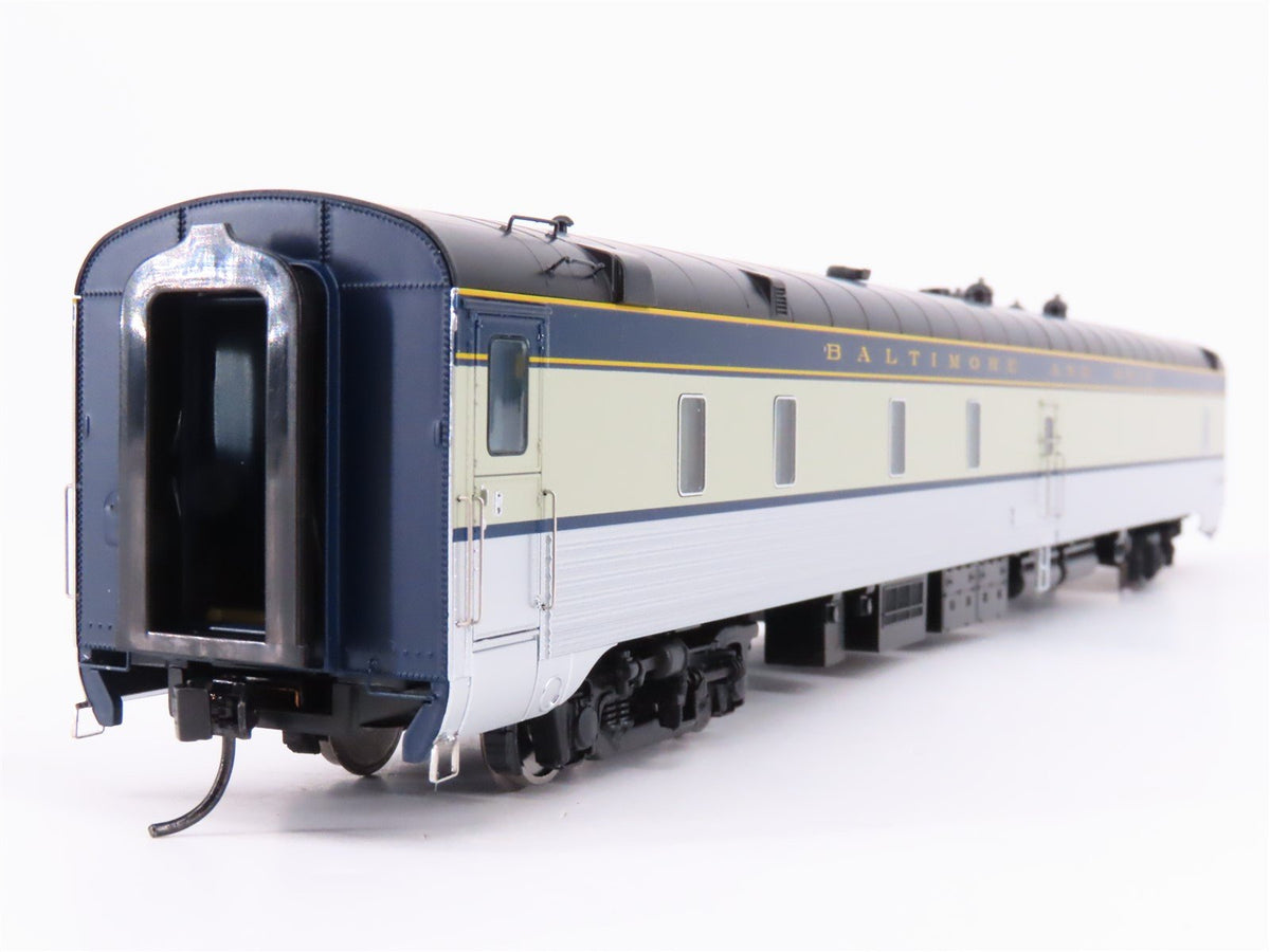 HO Walthers Proto 920-9407 B&amp;O Railway 85&#39; P-S Kitchen-Dormitory Passenger Car