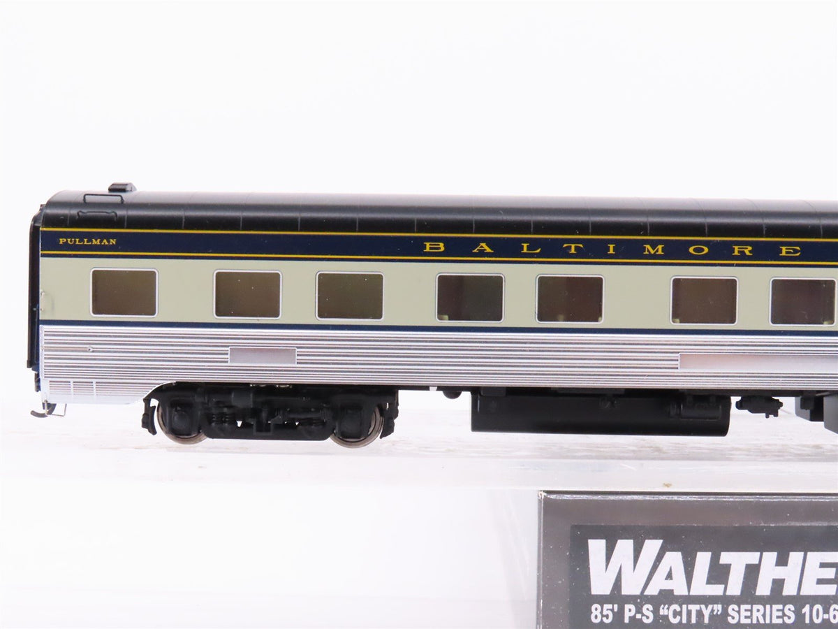 HO Walthers Proto 920-9408 B&amp;O Railway 85&#39; P-S 10-6 Sleeper Passenger Car