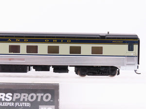 HO Walthers Proto 920-9408 B&O Railway 85' P-S 10-6 Sleeper Passenger Car