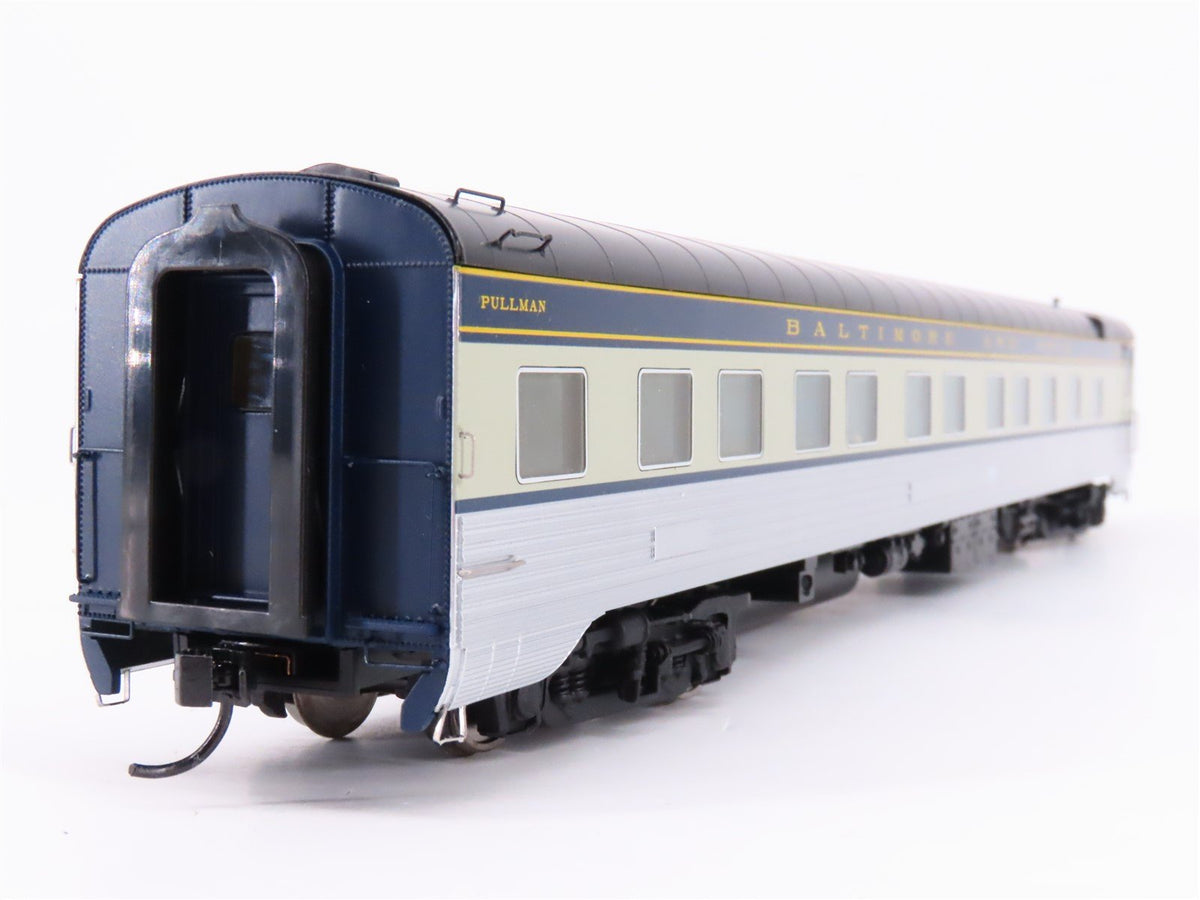 HO Walthers Proto 920-9408 B&amp;O Railway 85&#39; P-S 10-6 Sleeper Passenger Car