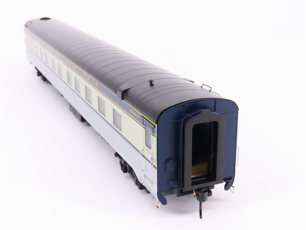 HO Walthers Proto 920-9408 B&amp;O Railway 85&#39; P-S 10-6 Sleeper Passenger Car