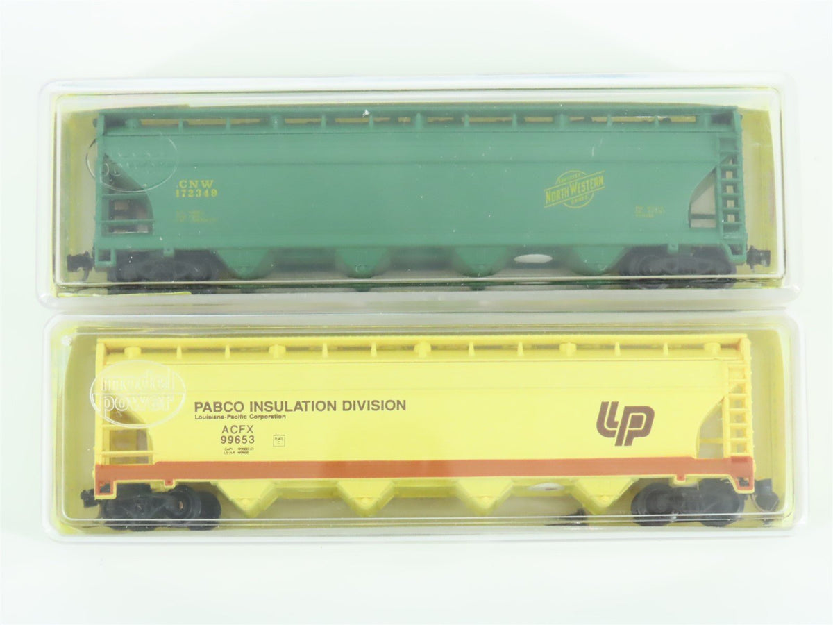 LOT of 11 N Scale Model Power, Premiere Editions, WM/CNW/TLDX/UP/&amp; More Hoppers