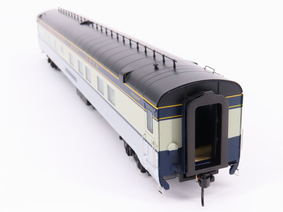 HO Walthers Proto 920-9409 B&amp;O Railway 85&#39; P-S Lounge-Observation Passenger Car