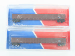 LOT of 13 N Scale MTL Micro-Trains E&C Shops CRLE/BNSF/SP/D&RGW/SW/MP Gondolas