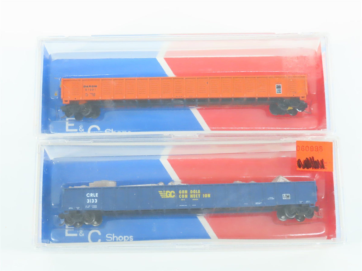 LOT of 13 N Scale MTL Micro-Trains E&amp;C Shops CRLE/BNSF/SP/D&amp;RGW/SW/MP Gondolas