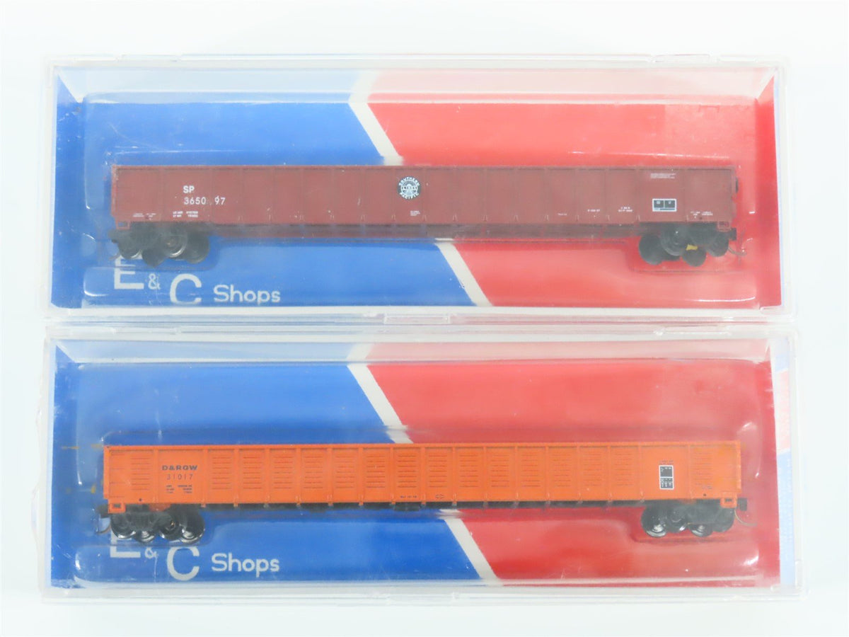 LOT of 13 N Scale MTL Micro-Trains E&amp;C Shops CRLE/BNSF/SP/D&amp;RGW/SW/MP Gondolas