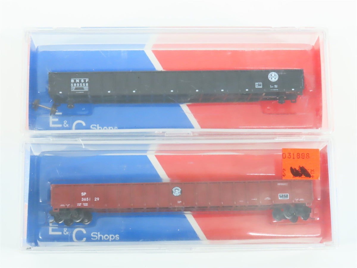 LOT of 13 N Scale MTL Micro-Trains E&amp;C Shops CRLE/BNSF/SP/D&amp;RGW/SW/MP Gondolas