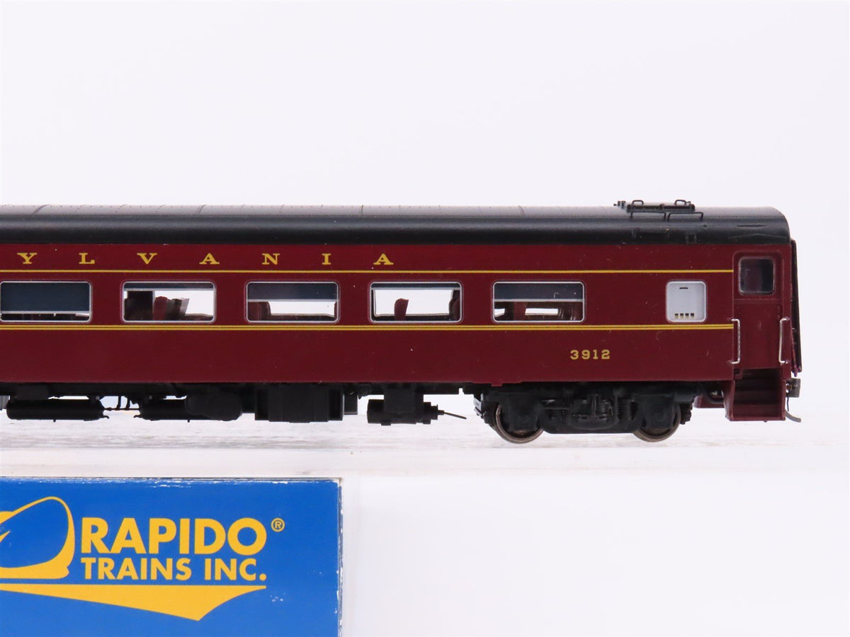 HO Scale Rapido 100321 PRR Pennsylvania LW Coach Passenger Car #3912