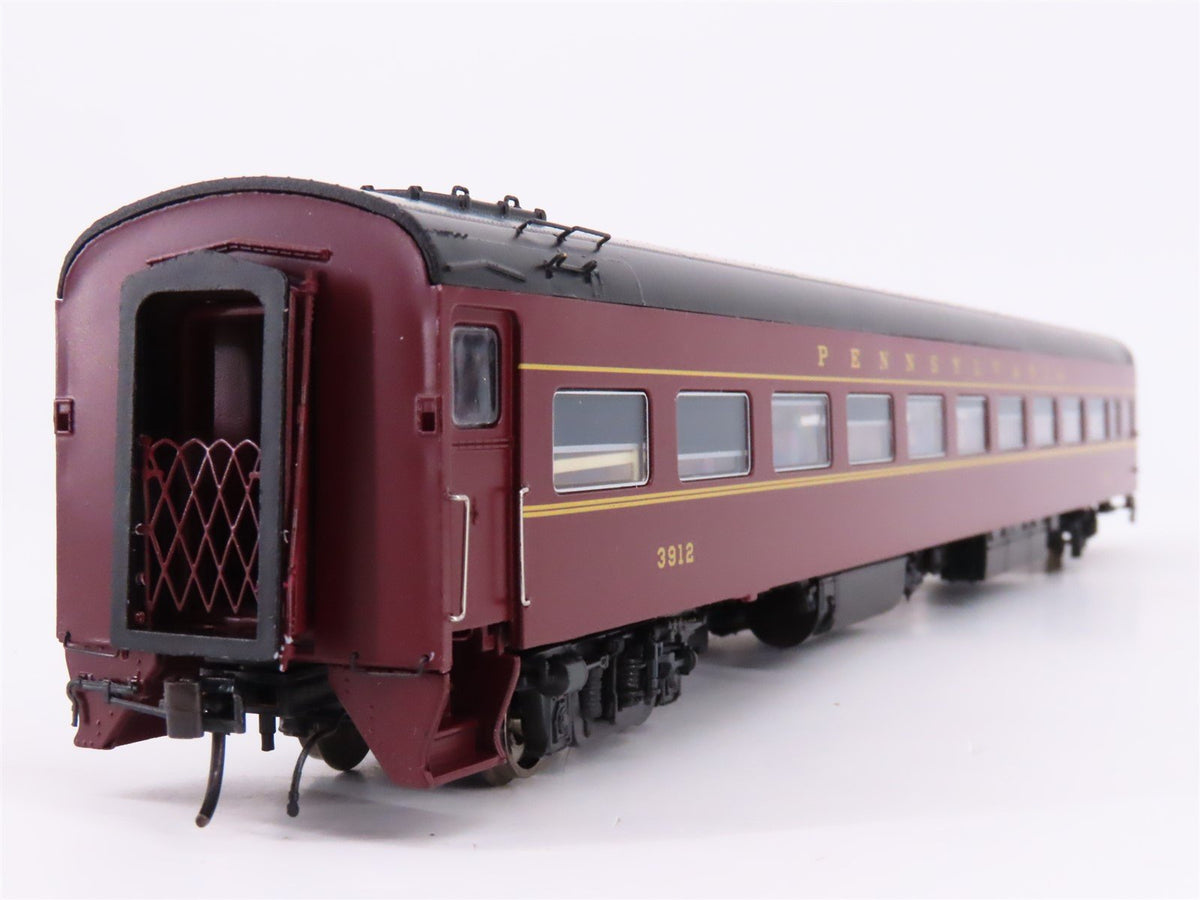 HO Scale Rapido 100321 PRR Pennsylvania LW Coach Passenger Car #3912