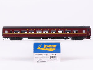 HO Scale Rapido 100318 PRR Pennsylvania LW Coach Passenger Car #3902