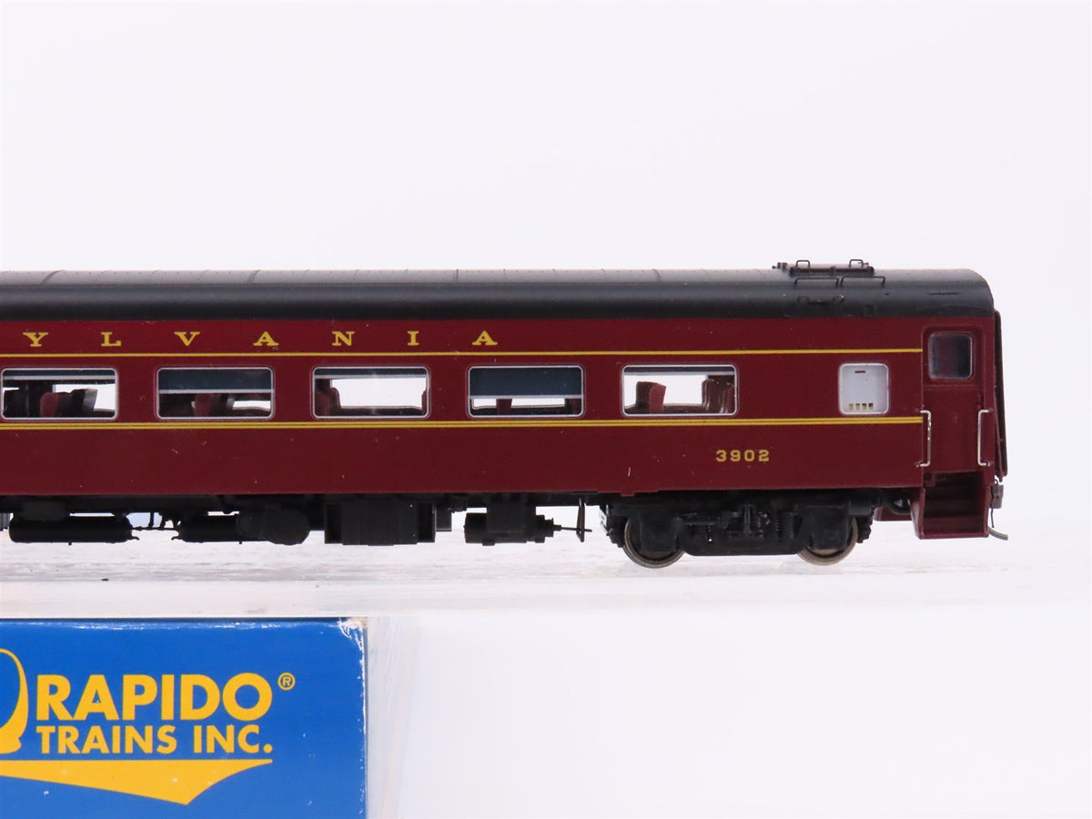 HO Scale Rapido 100318 PRR Pennsylvania LW Coach Passenger Car #3902