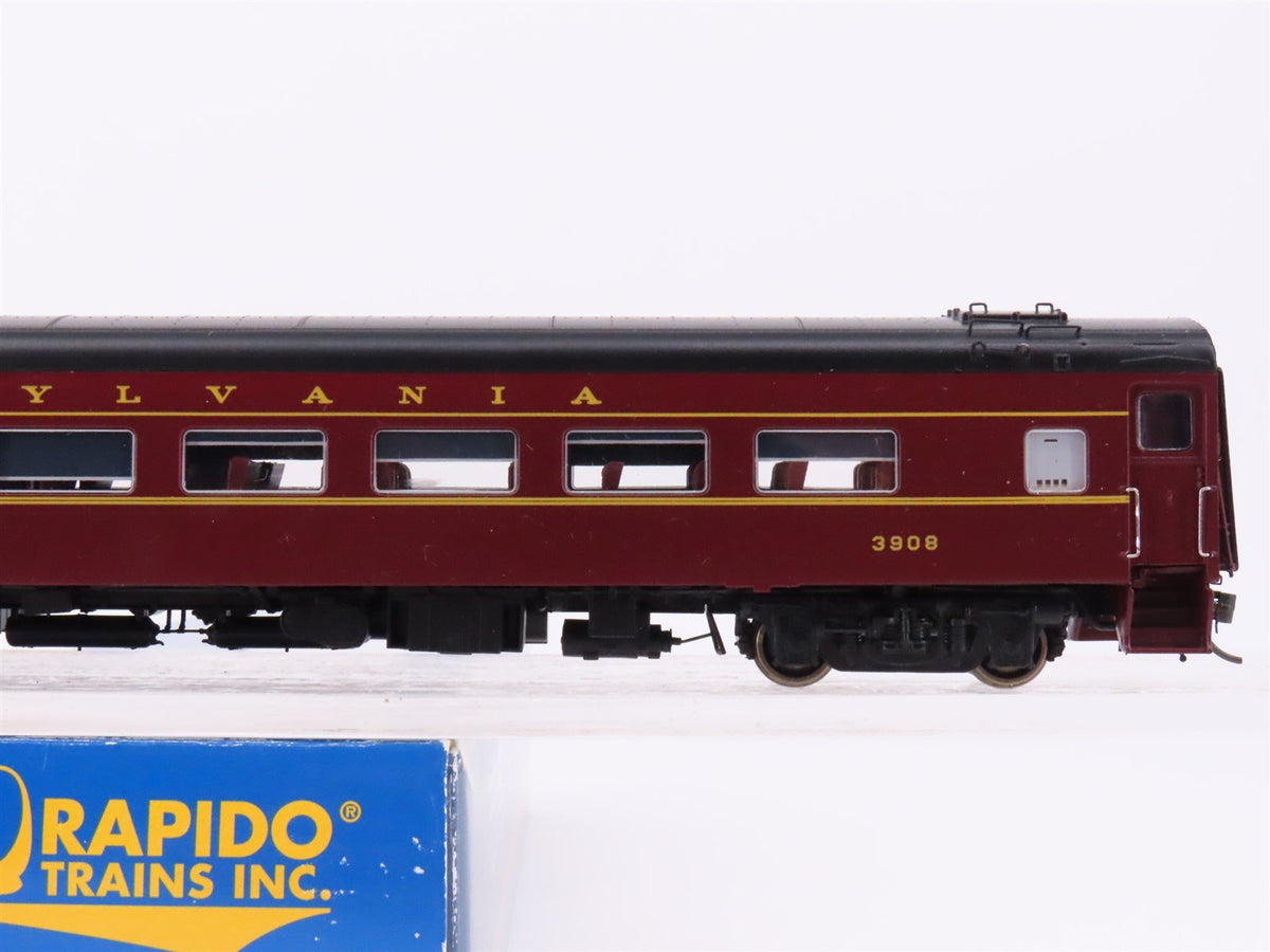 HO Scale Rapido 100320 PRR Pennsylvania LW Coach Passenger Car #3908