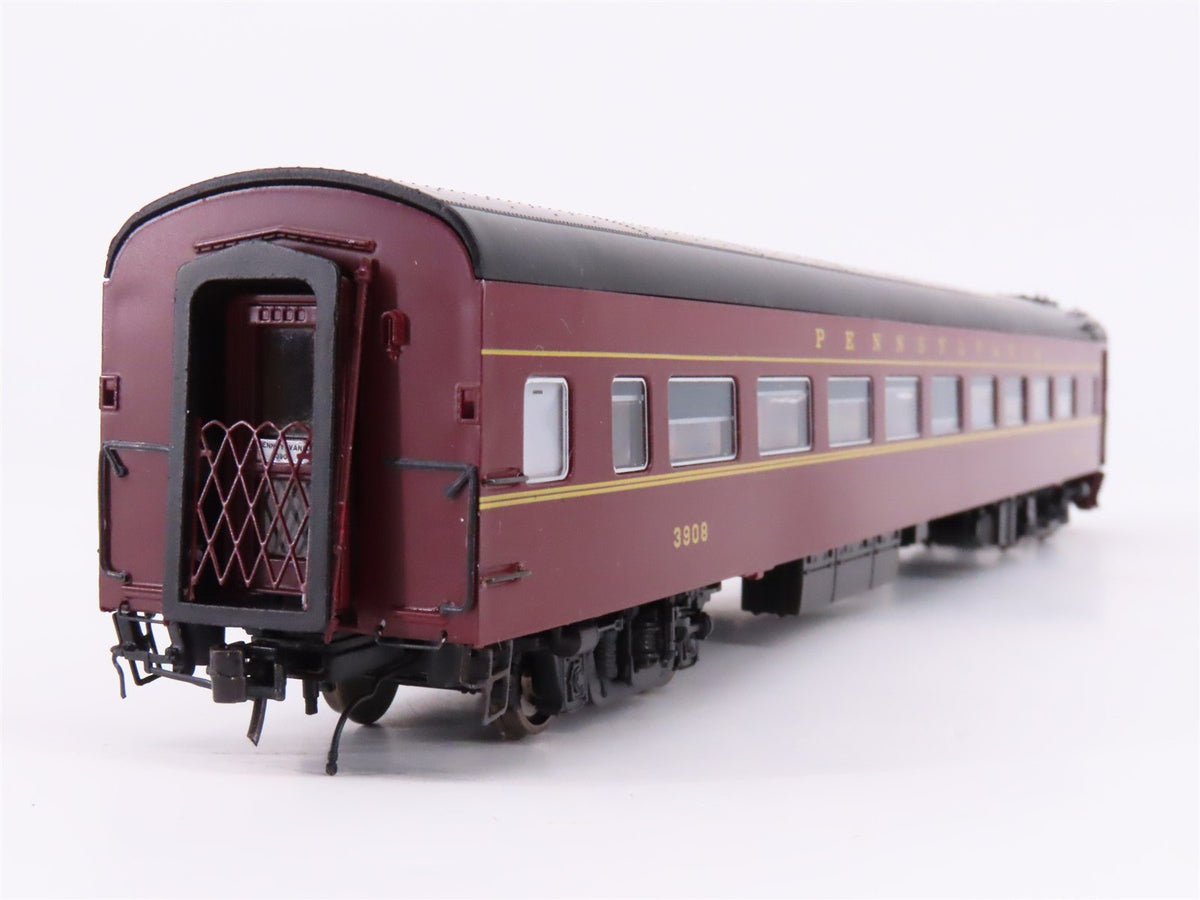 HO Scale Rapido 100320 PRR Pennsylvania LW Coach Passenger Car #3908