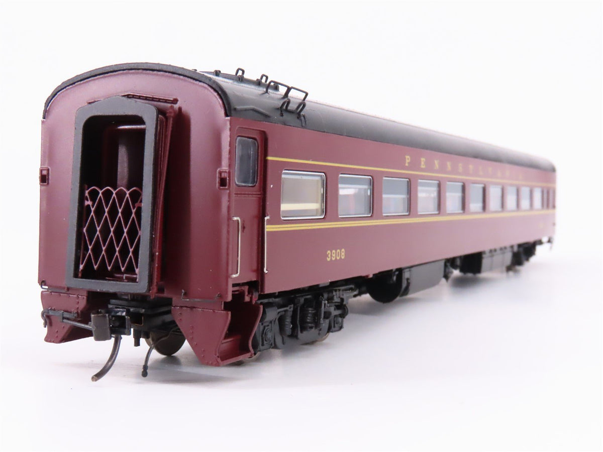 HO Scale Rapido 100320 PRR Pennsylvania LW Coach Passenger Car #3908