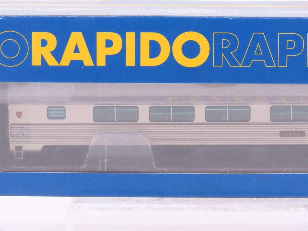 HO Scale Rapido 115034 PRR Pennsylvania Budd Coach Passenger Car #1571 SEALED