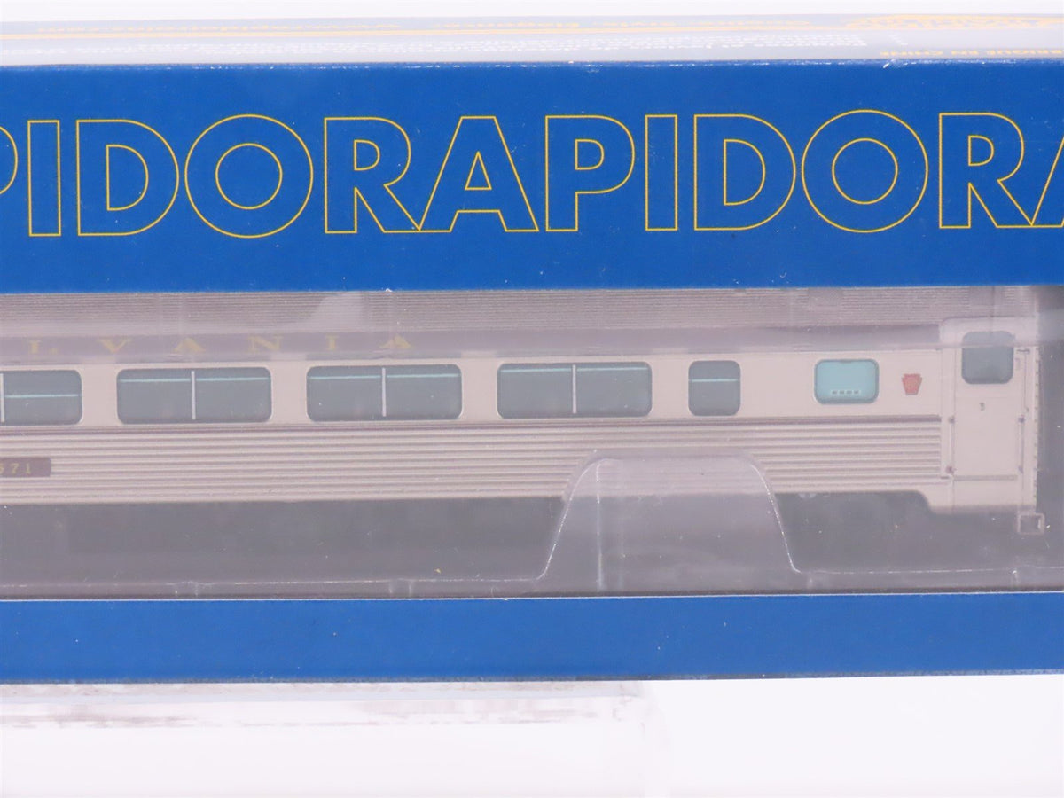 HO Scale Rapido 115034 PRR Pennsylvania Budd Coach Passenger Car #1571 SEALED