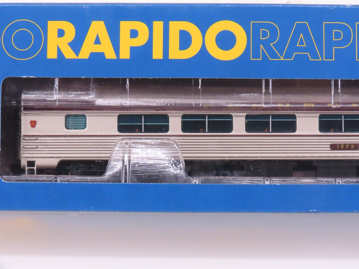 HO Scale Rapido 115035 PRR Pennsylvania Budd Coach Passenger Car #1573 SEALED