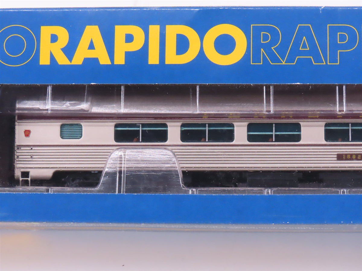 HO Scale Rapido 115036 PRR Pennsylvania Budd Coach Passenger Car #1582 SEALED