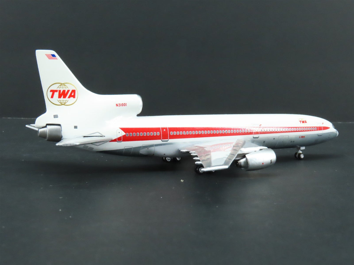 1:400 Aero Classics / Lockness Die-Cast TWA Lockheed L-1011-1 Airliner N31001
