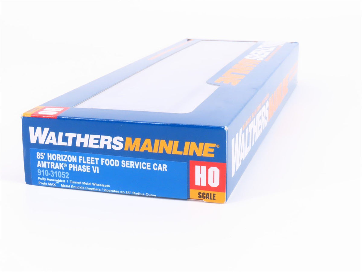 HO Walthers Mainline 910-31052 Amtrak 85&#39; Horizon Food Service Passenger Car