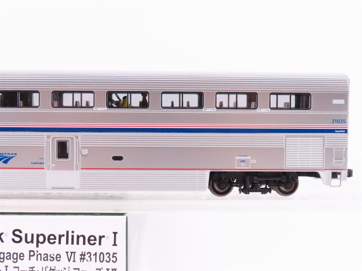 HO Scale Kato 35-6093 Amtrak Superliner I Coach Phase VI Passenger Car #31035