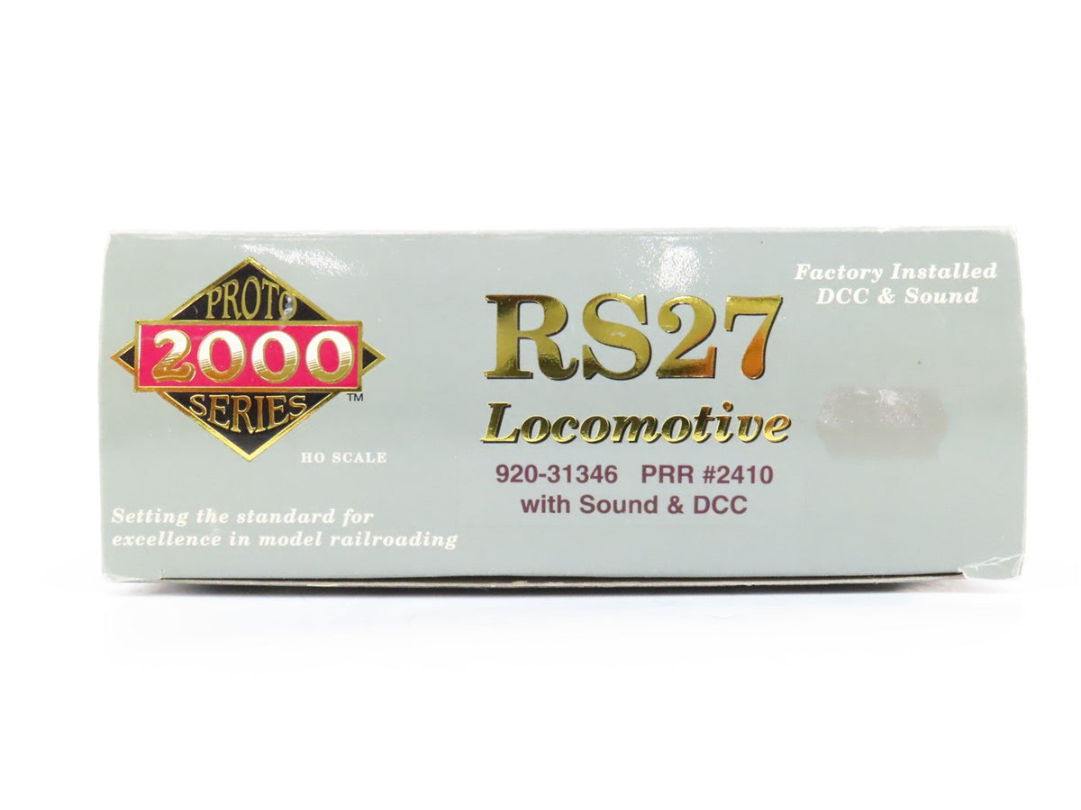 HO Scale Proto 2000 920-31346 PRR Pennsylvania RS27 Diesel #2410 w/ DCC &amp; Sound