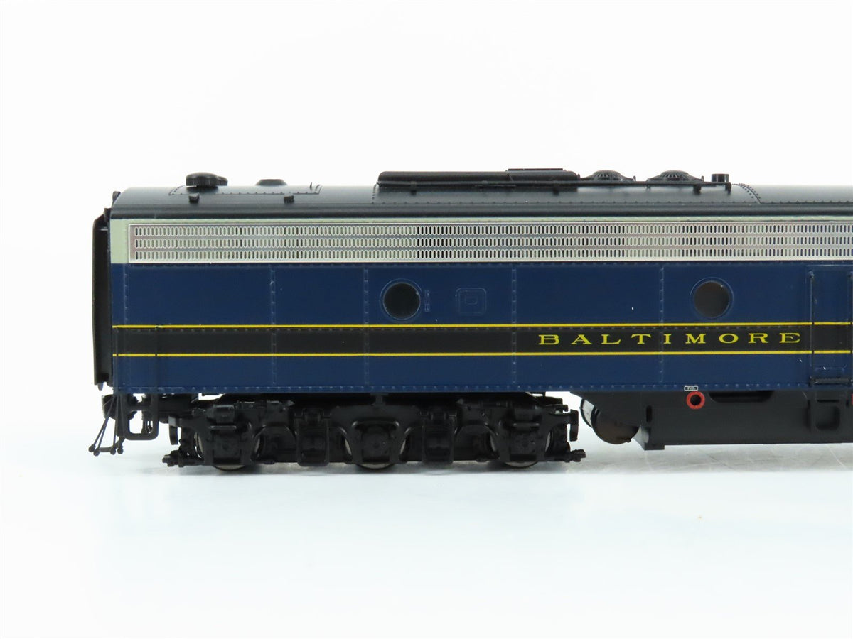 HO Scale Walthers Proto 920-41368 B&amp;O EMD E9A/E8Bm Diesel Set w/ DCC &amp; Sound