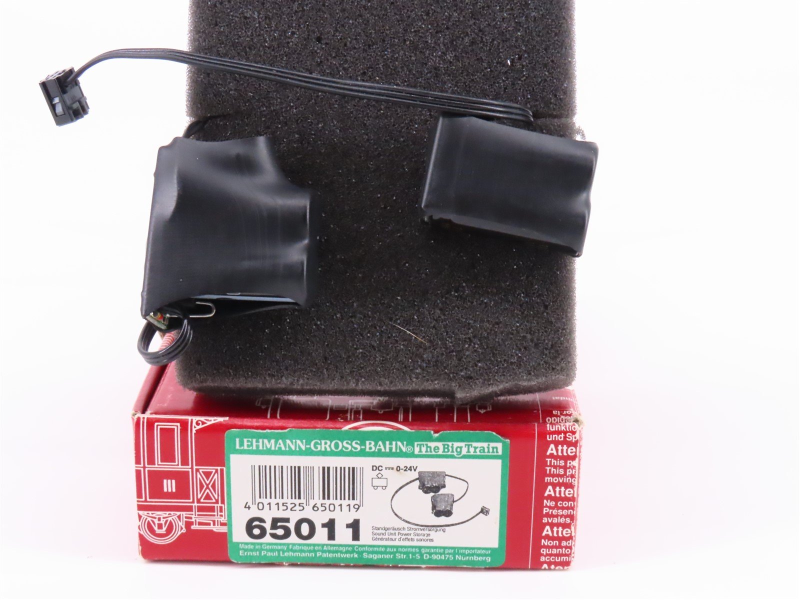G Scale LGB 65011 Power Storage for LGB Sound Units