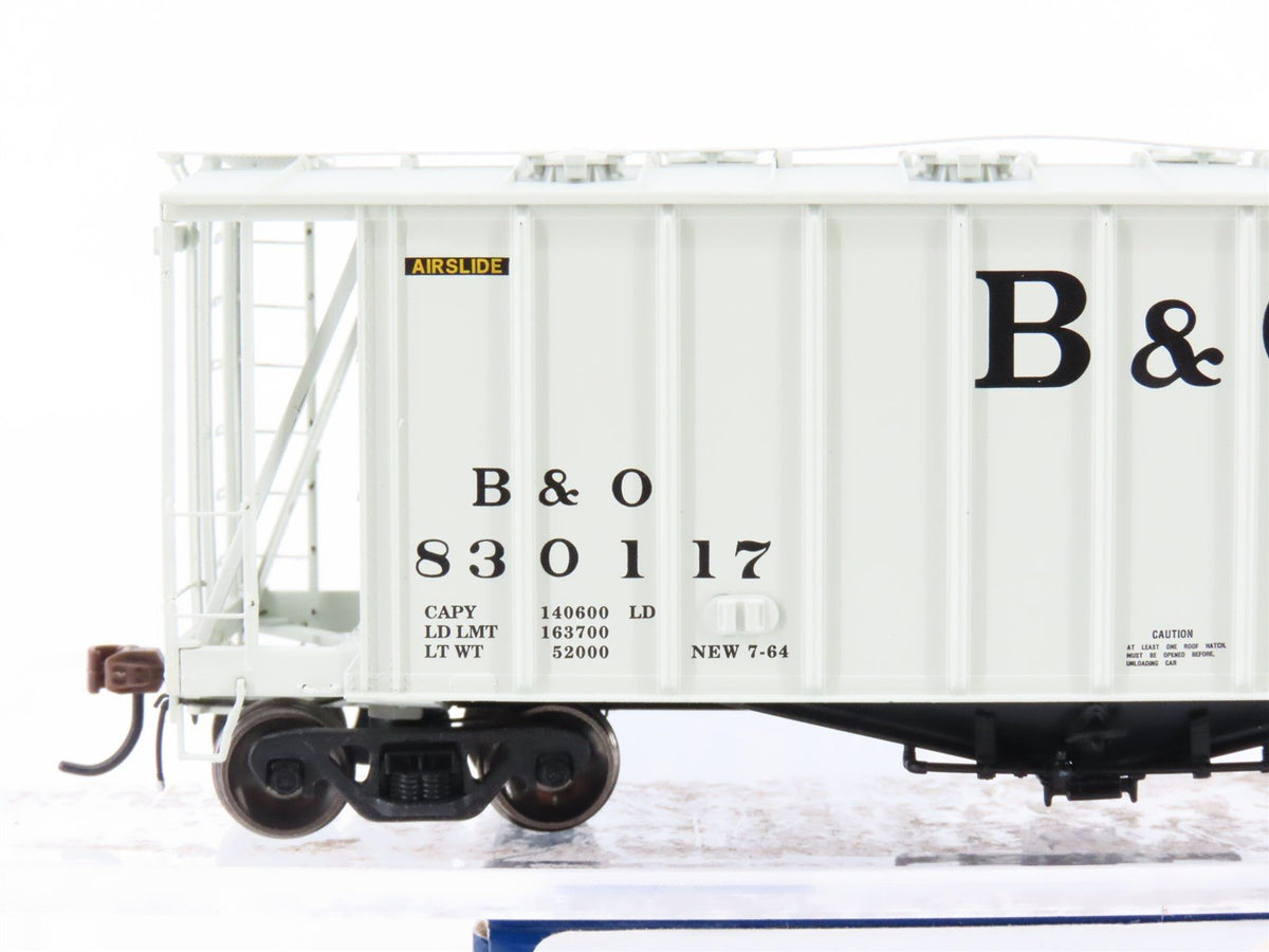 HO Scale Athearn Genesis ATHG87652 B&amp;O Baltimore &amp; Ohio Airslide Hopper #830117