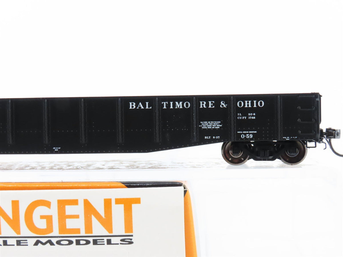 HO Scale Tangent 10910-03 B&amp;O Baltimore &amp; Ohio Bethlehem 52-6 Gondola #259216