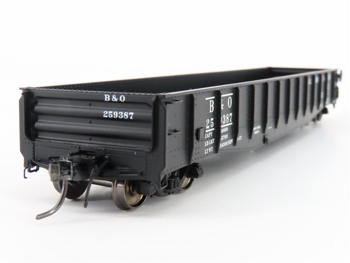 HO Scale Tangent 10910-04 B&amp;O Baltimore &amp; Ohio Bethlehem 52-6 Gondola #259387