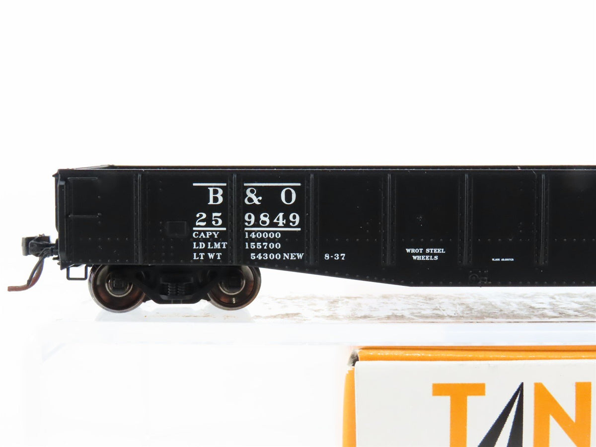 HO Scale Tangent 10910-09 B&amp;O Baltimore &amp; Ohio Bethlehem 52-6 Gondola #259849