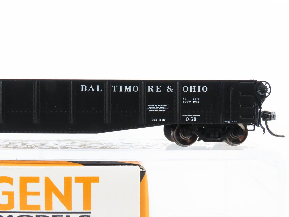 HO Scale Tangent 10910-09 B&amp;O Baltimore &amp; Ohio Bethlehem 52-6 Gondola #259849