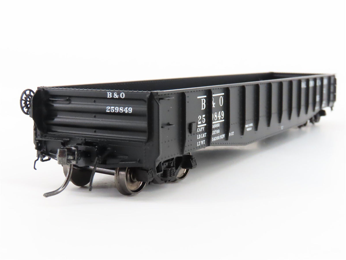 HO Scale Tangent 10910-09 B&amp;O Baltimore &amp; Ohio Bethlehem 52-6 Gondola #259849