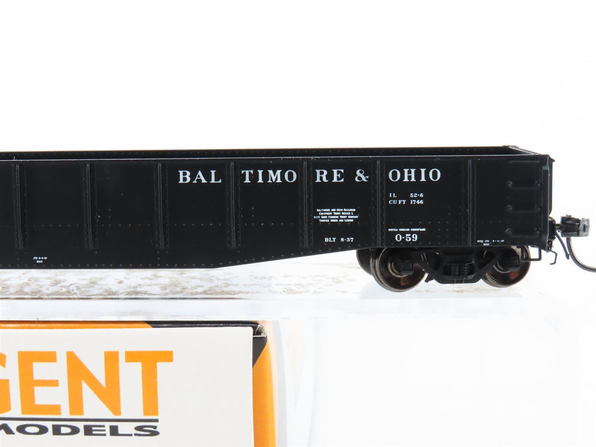 HO Scale Tangent 10910-01 B&amp;O Baltimore &amp; Ohio Bethlehem 52-6 Gondola #259003