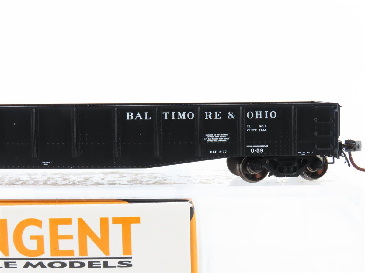 HO Scale Tangent 10910-10 B&amp;O Baltimore &amp; Ohio Bethlehem 52-6 Gondola #259941