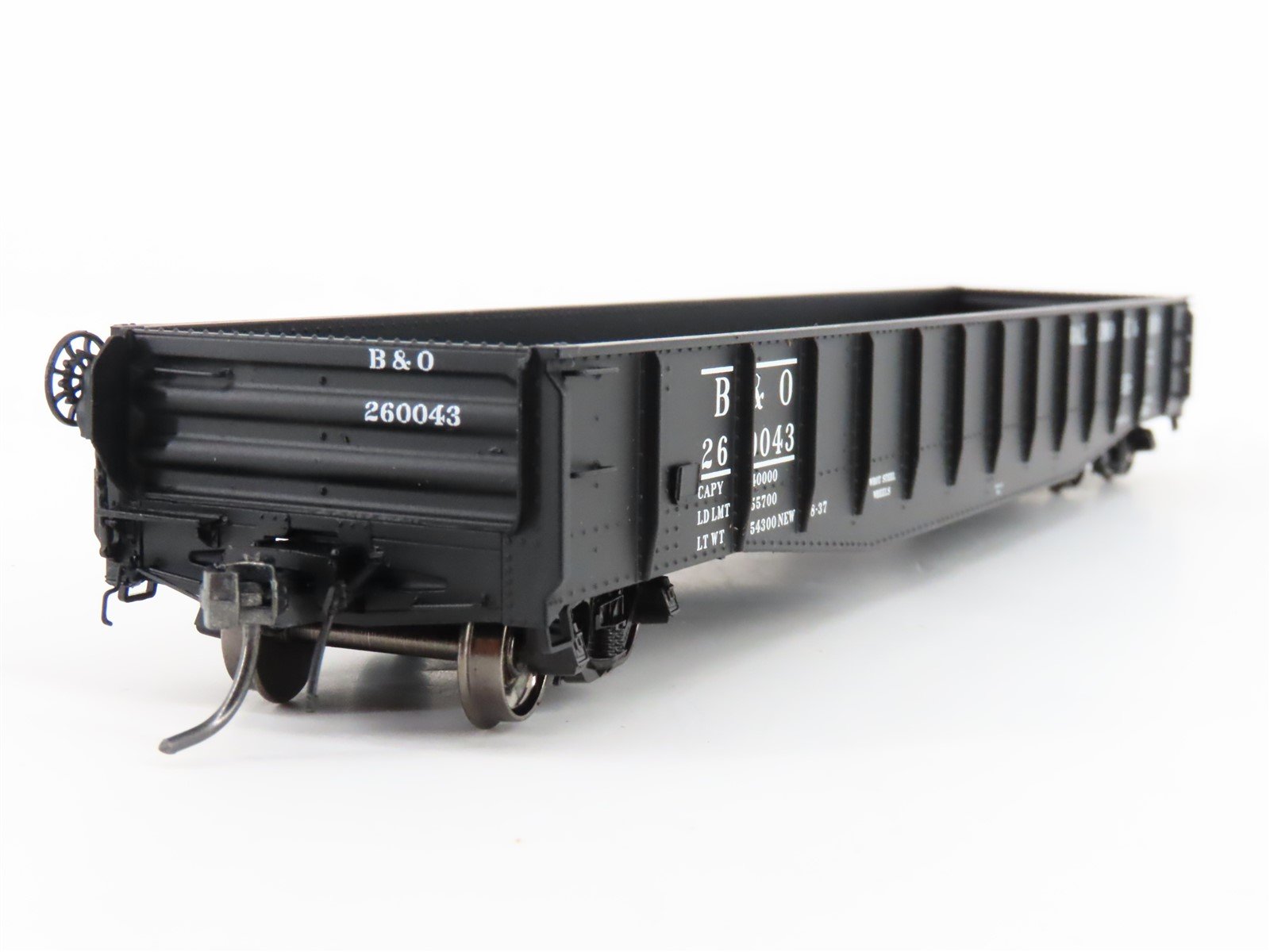 HO Scale Tangent 10910-11 B&O Baltimore & Ohio Bethlehem 52-6 Gondola #260043