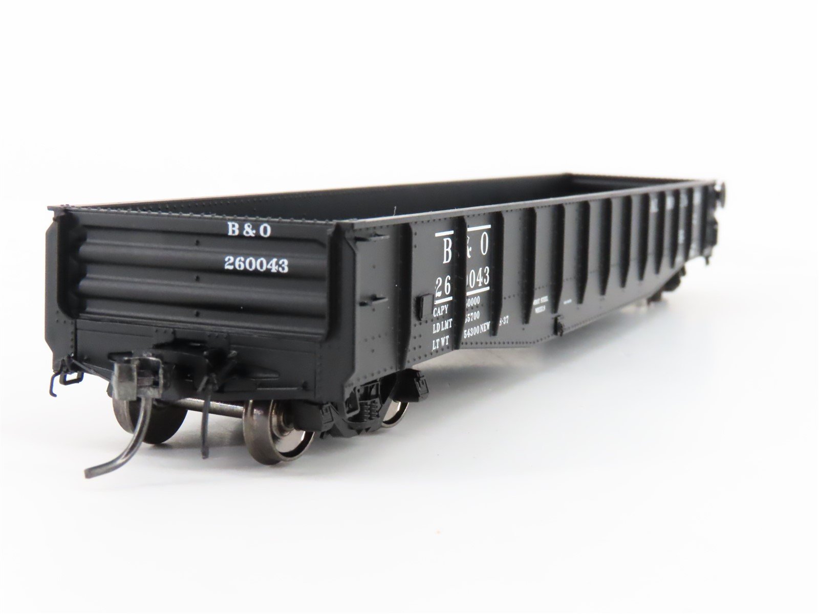 HO Scale Tangent 10910-11 B&O Baltimore & Ohio Bethlehem 52-6 Gondola #260043