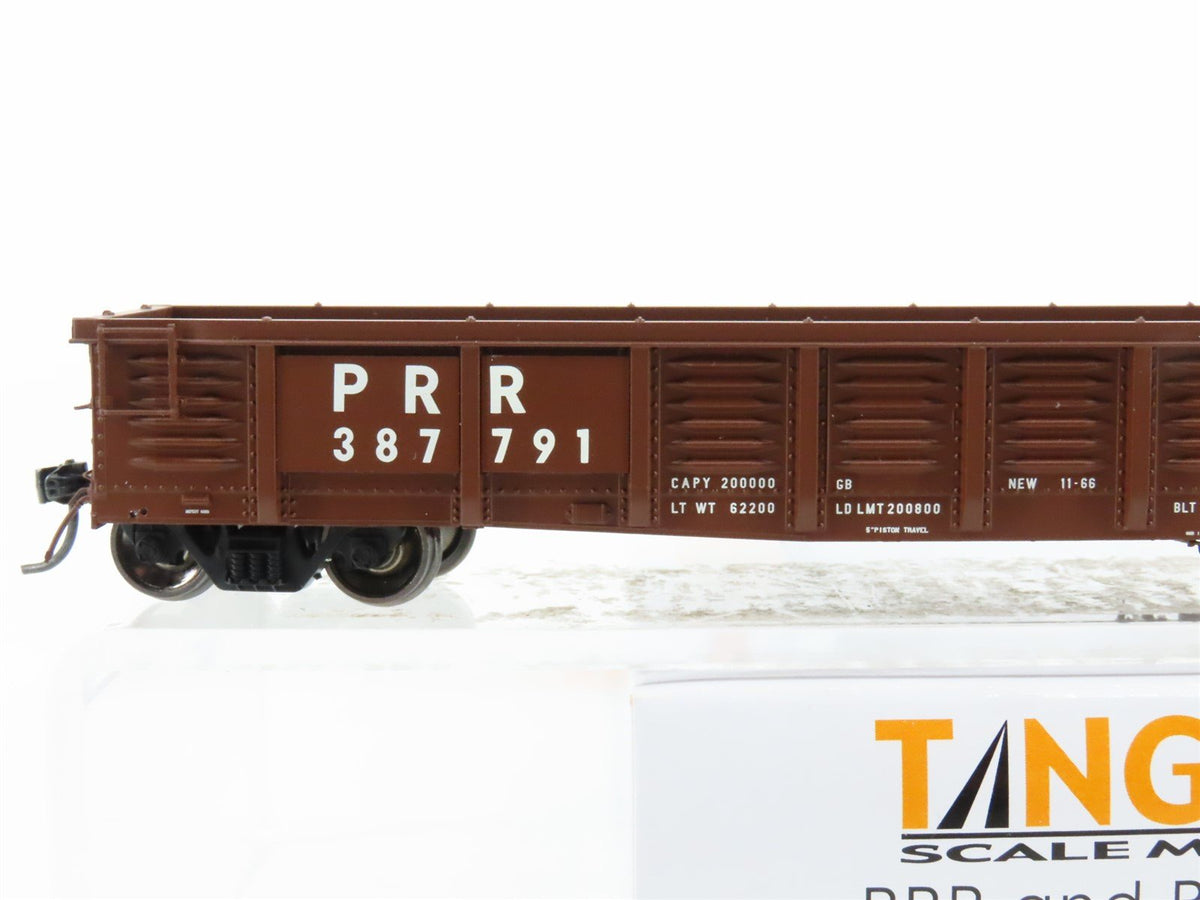 HO Tangent 17010-16 PRR and PC Shops Pennsylvania Class G43 52&#39; Gondola #387791