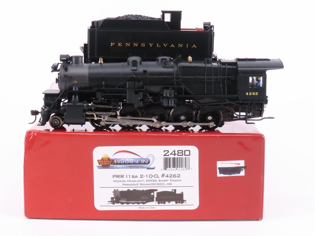 HO Broadway Limited BLI 2480 PRR Pennsylvania 2-10-0 I1sa Steam #4262 - Paragon2