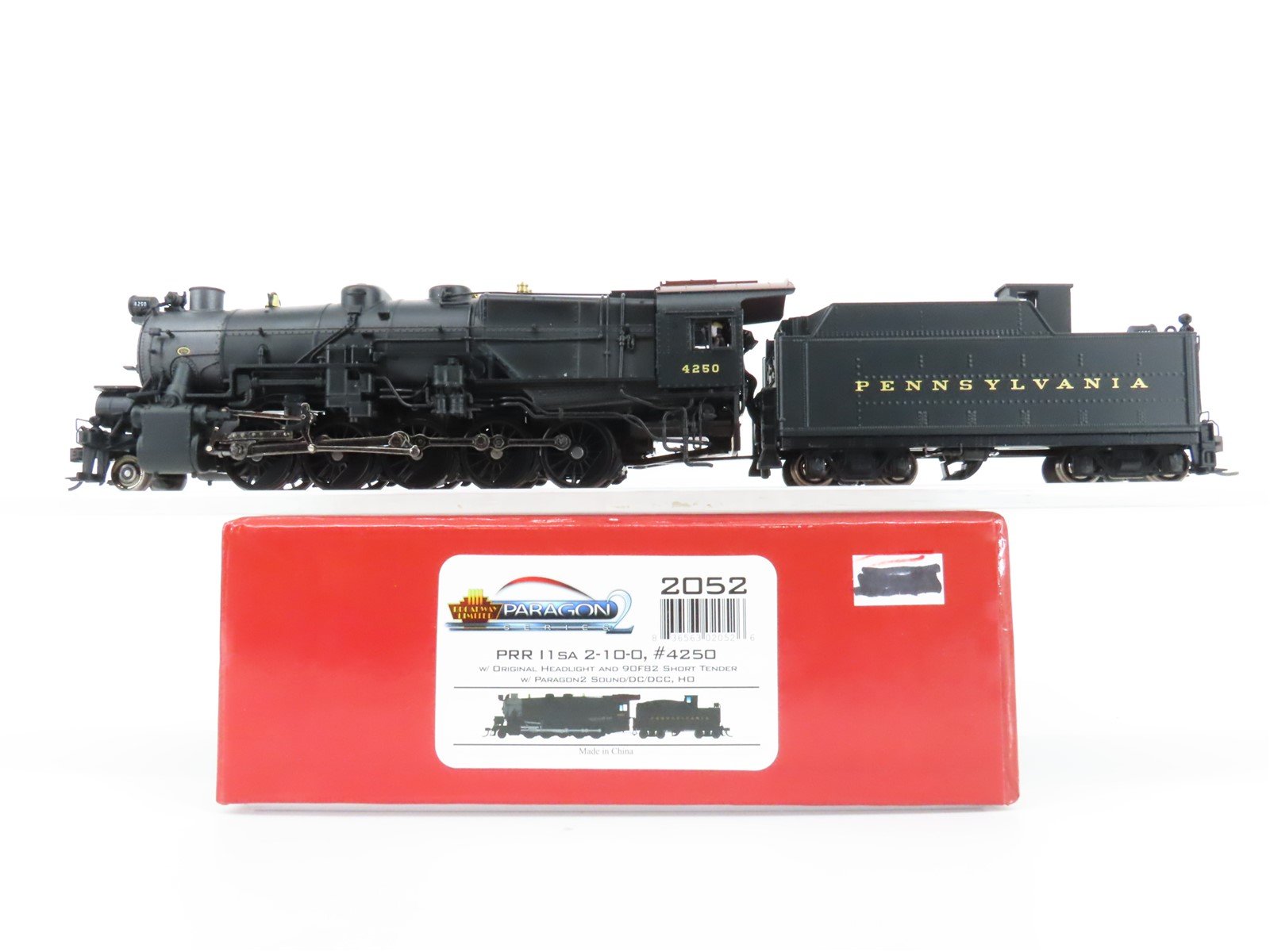 HO Broadway Limited BLI 2052 PRR Pennsylvania 2-10-0 I1sa Steam #4250 - Paragon2