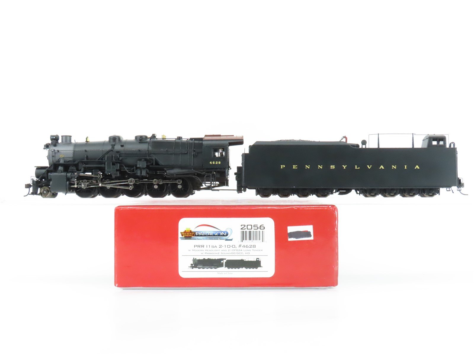 HO Broadway Limited BLI 2056 PRR Pennsylvania 2-10-0 I1sa Steam #4628 - Paragon2