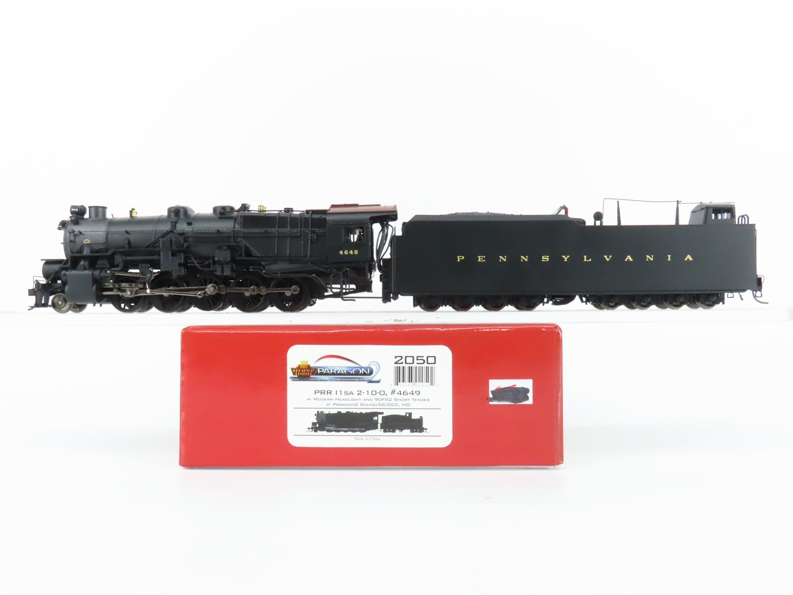 HO Broadway Limited BLI 2050 PRR Pennsylvania 2-10-0 I1sa Steam #4649 - Paragon2