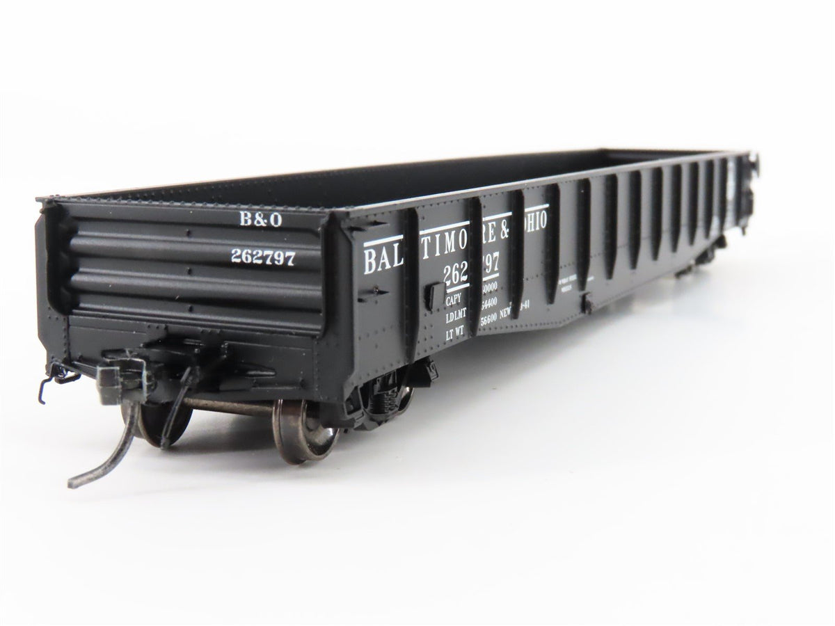 HO Scale Tangent 10920-05 B&amp;O Baltimore &amp; Ohio Bethlehem 52&#39; 6&quot; Gondola #262797