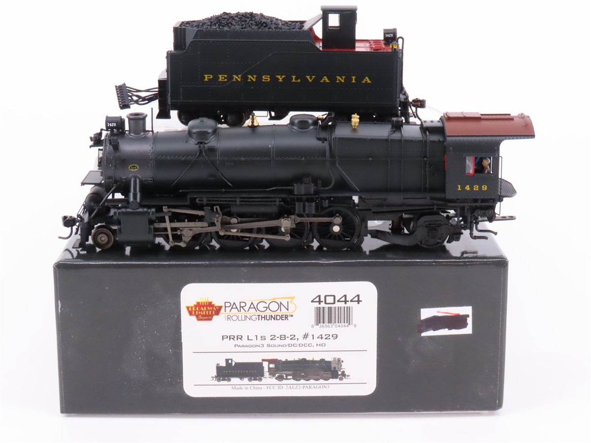 HO Broadway Limited BLI 4044 PRR Pennsylvania 2-8-2 L1s Steam #1429 - Paragon3