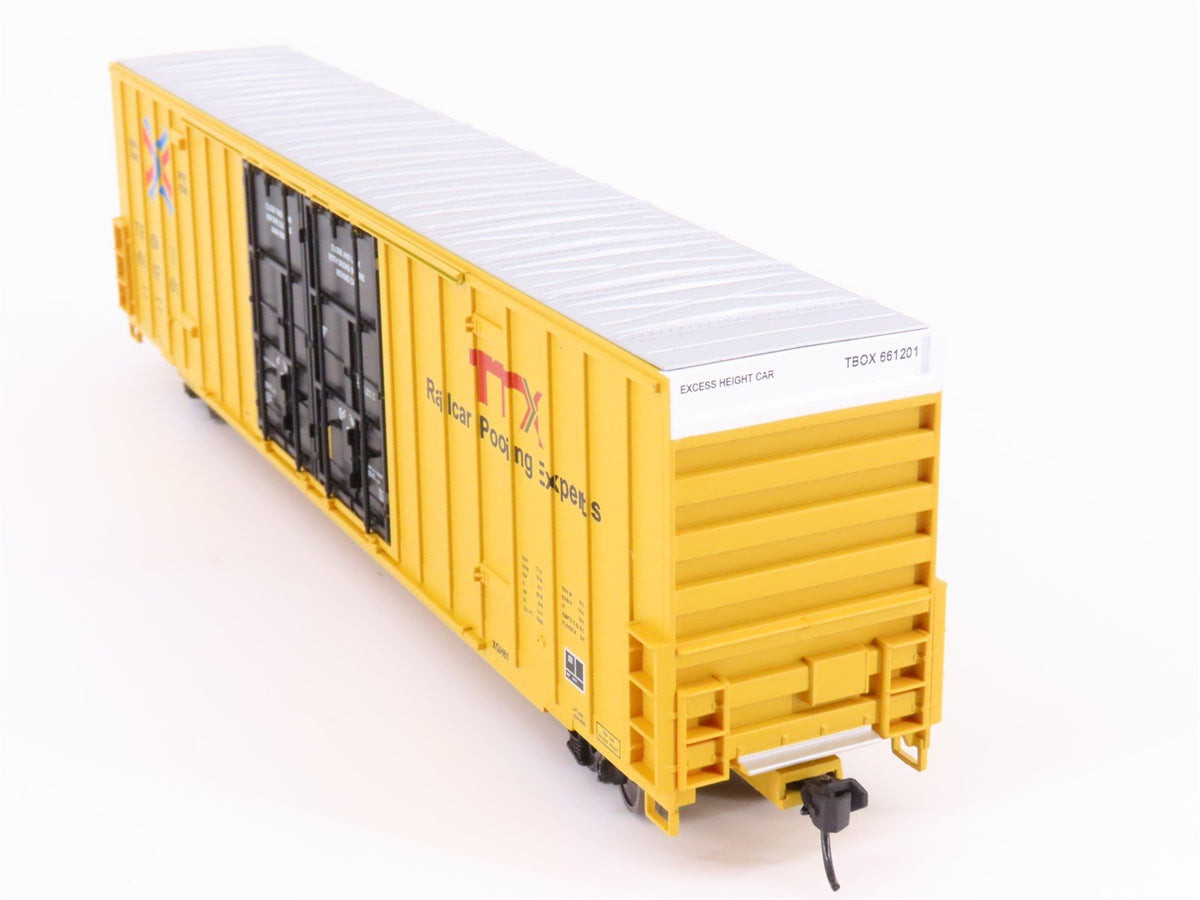 HO Scale Walthers Mainline 910-2916 TTX-TBOX 60&#39; High Cube Boxcar #661201