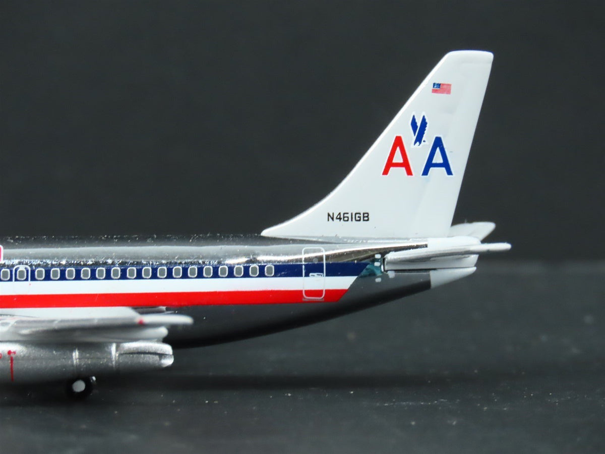 1:400 Black Box Models Die-Cast American Airlines Boeing B-737-200 Aircraft