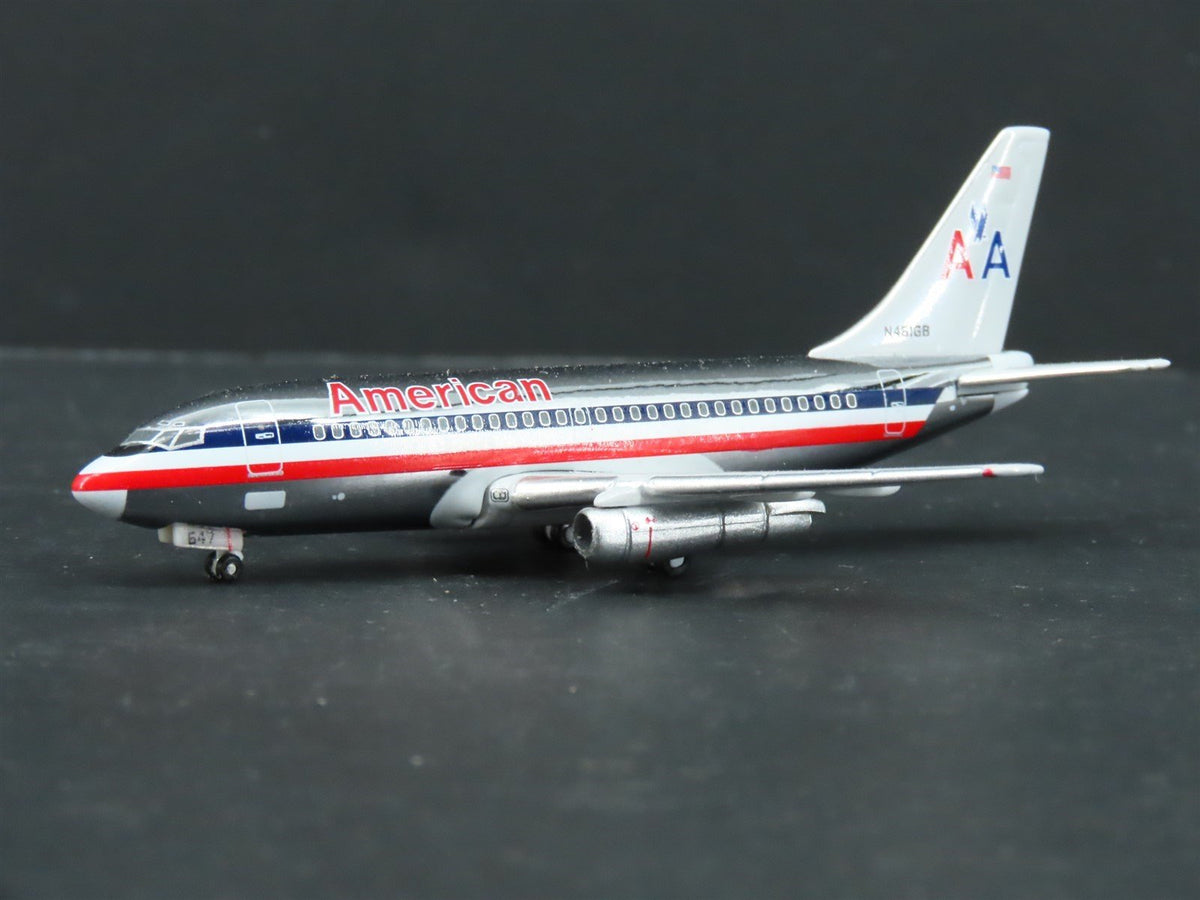 1:400 Black Box Models Die-Cast American Airlines Boeing B-737-200 Aircraft