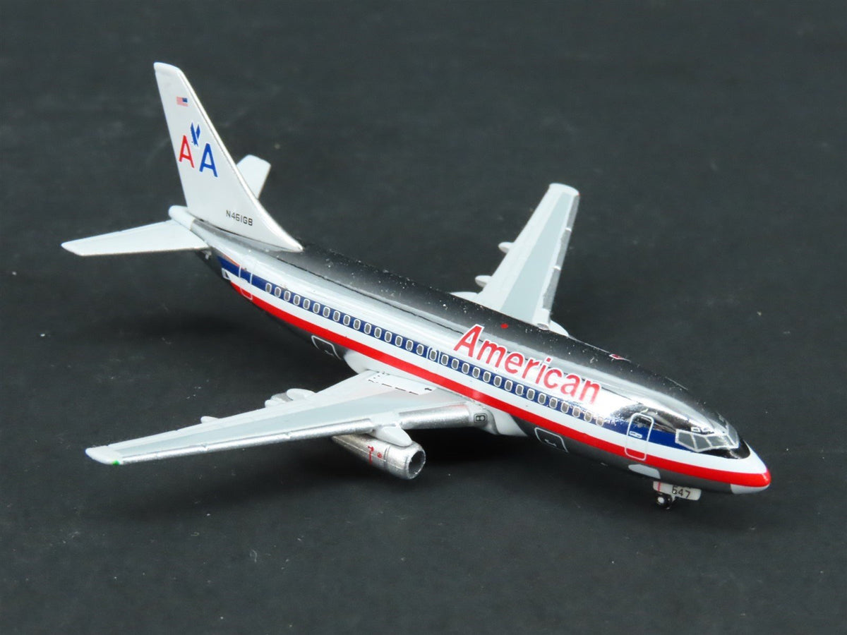 1:400 Black Box Models Die-Cast American Airlines Boeing B-737-200 Aircraft