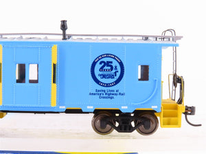 HO Scale Athearn 25 Years Operation Lifesaver Bay Window Caboose #1196